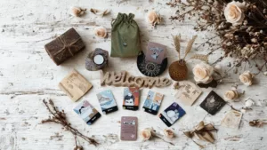 Présentation oracle scrap love avec ses cartes pocho et notice